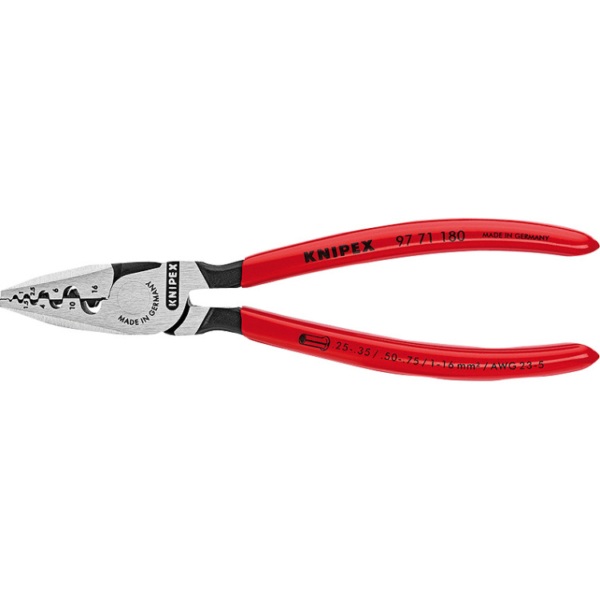 KNIPEX Krimptang voor adereindhulzen 9771180