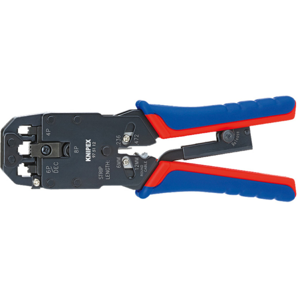 KNIPEX Krimptang voor Western-stekkers 975112