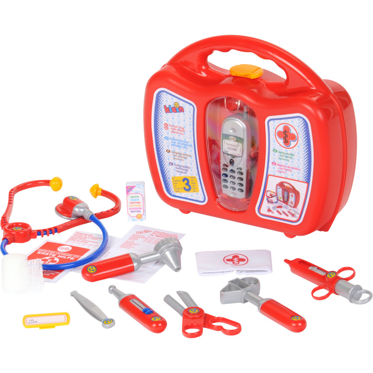 Theo Klein Dokterskoffer met Mobieltje Rollenspel