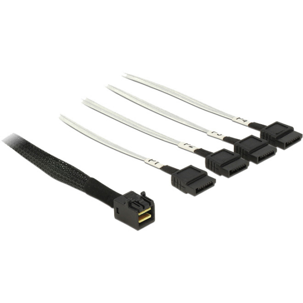 DeLOCK Mini SAS HD SFF-8643 > 4x SATA 7-Pin kabel