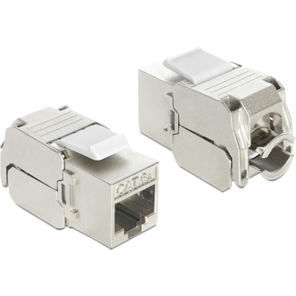 DeLOCK Keystone Module RJ45 jack > LSA Cat.6A