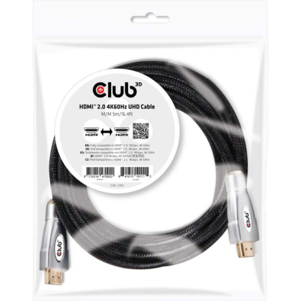 Club 3D HDMI 2.0 kabel