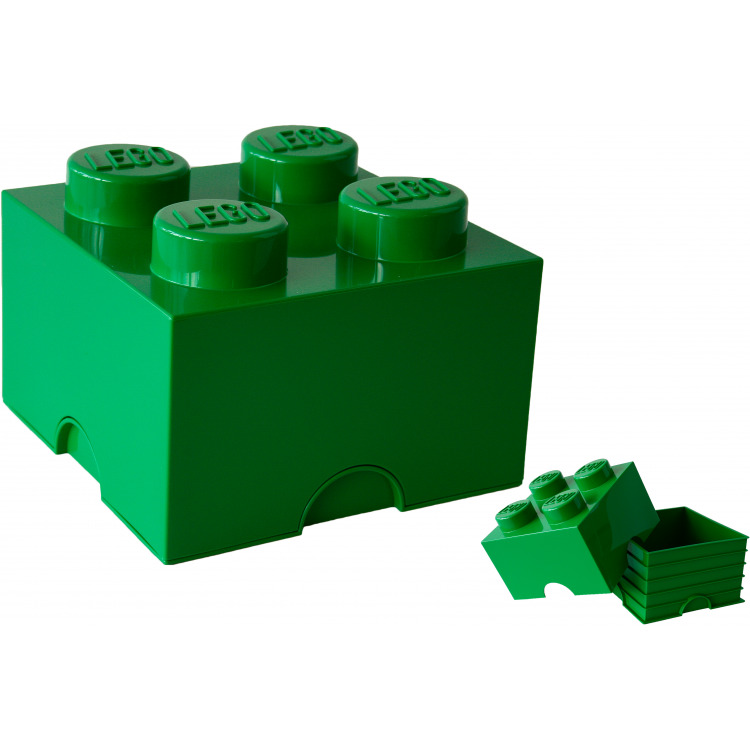 Room Copenhagen LEGO Storage Brick 4 Groen opbergdoos