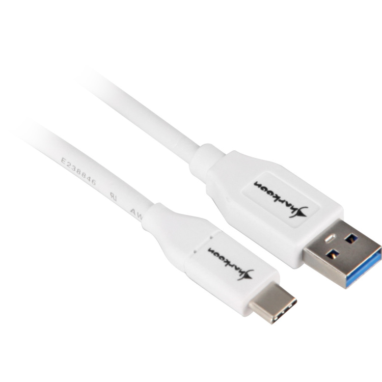 Sharkoon USB-A 3.2 > USB-C kabel