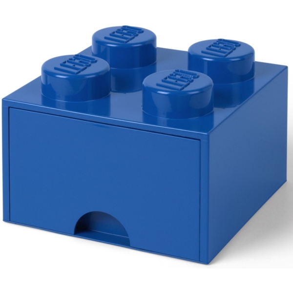 Room Copenhagen LEGO Brick Drawer 4 Blauw opbergdoos