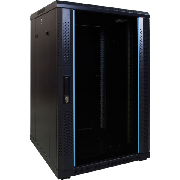 DSI 18U serverkast met glazen deur - DS6618 server rack