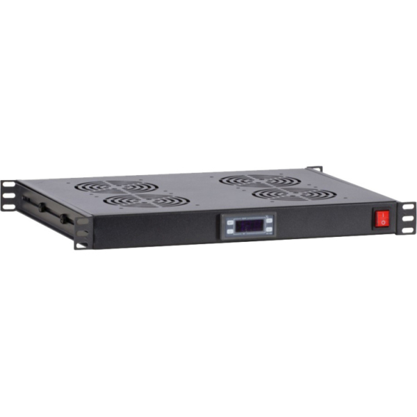 DSI Fan pakket met 4 ventilatoren incl. thermostaat - DS-FT1U4TM koeling