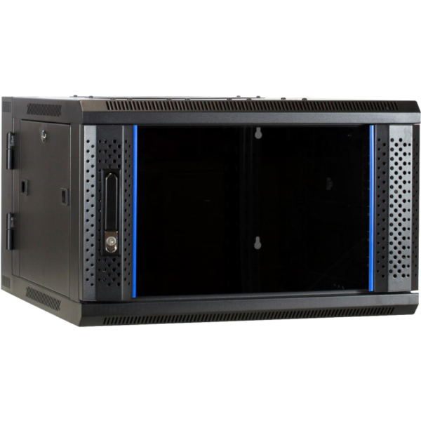 DSI 6U wandkast (kantelbaar) met glazen deur - DS6606-DOUBLE server rack