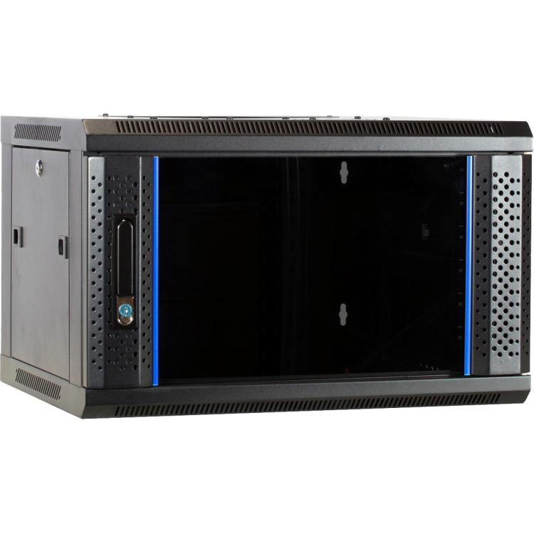 DSI 6U wandkast met glazen deur - DS6406 server rack