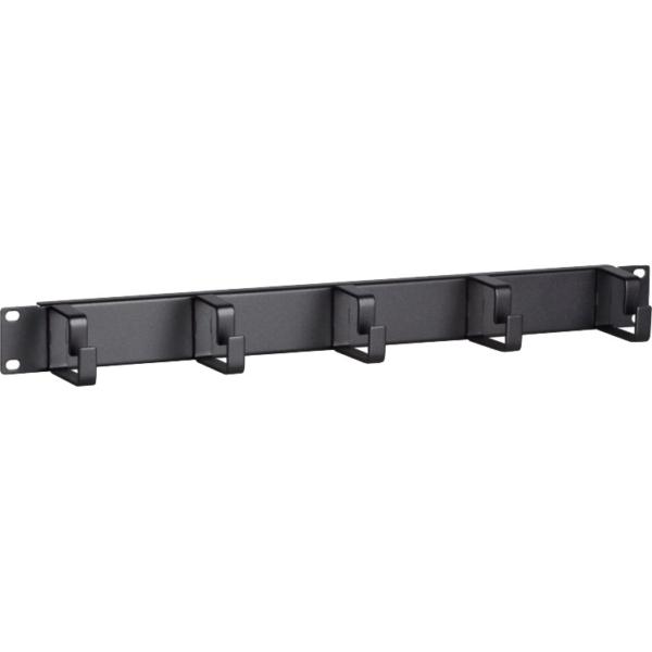 DSI 1U 19 inch metalen kabelgoot 5 haken - DS-1904 kabelmanagement