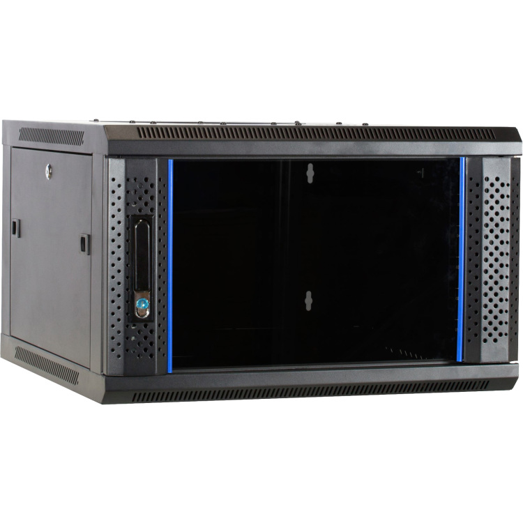 DSI 6U wandkast met glazen deur - DS6606 server rack