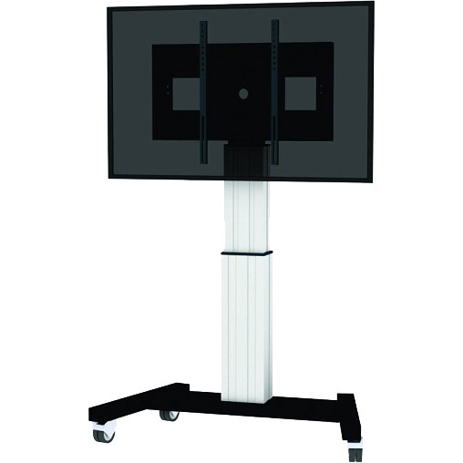 Neomounts PLASMA-M2500SILVER elektrisch verrijdbare trolley bevestiging