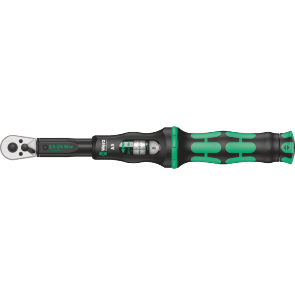 Wera Click-Torque A 5 draaimomentsleutel met omschakelratel