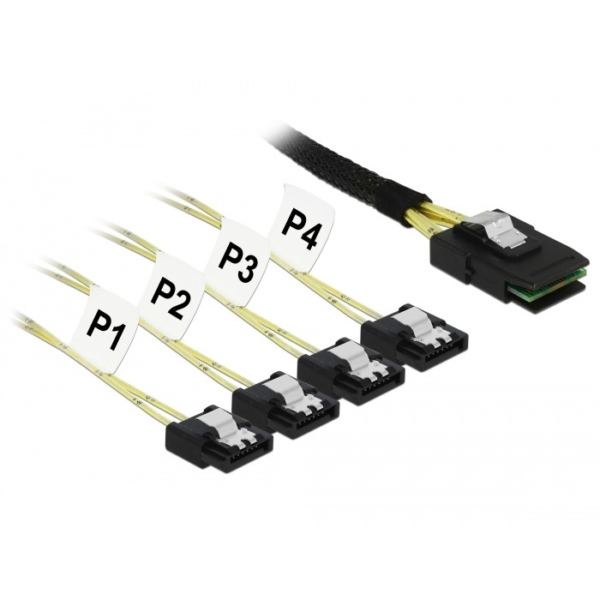 DeLOCK Mini SAS SFF-8087 > 4x SATA 7-Pin adapter