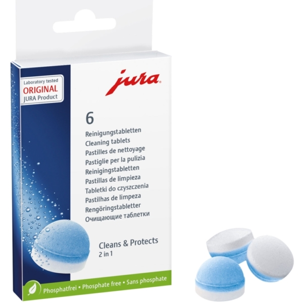 JURA Reinigingstabletten 2-staps