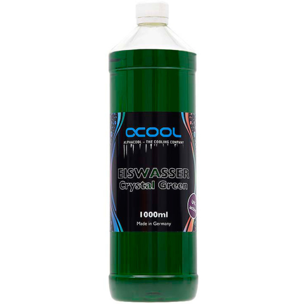 Alphacool Eiswasser Crystal Green UV-actief koelmiddel