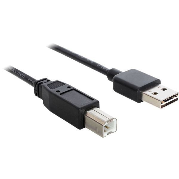 DeLOCK EASY-USB-A 2.0 male > USB-B 2.0 male kabel