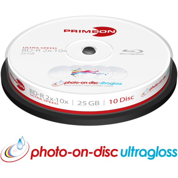 PRIMEON BD-R 25 GB 10x blu-ray media
