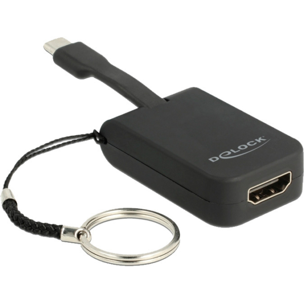 DeLOCK USB-C > HDMI adapter sleutelhanger