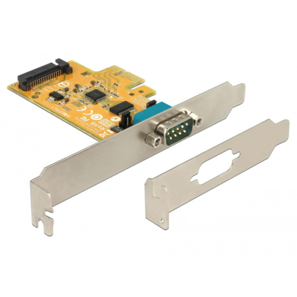 DeLOCK PCIe card > 1x Serieel converter
