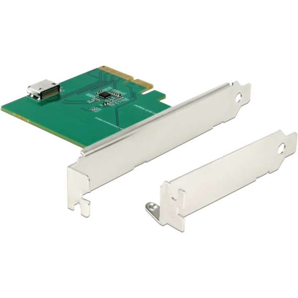 DeLOCK PCIe Express x4 > 1x interne OCuLink SFF-8612-LP adapter