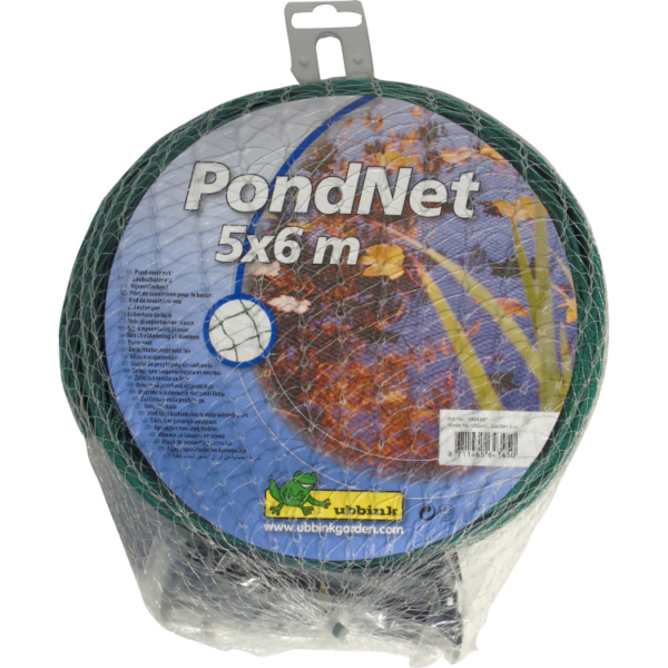 Ubbink Vijverafdeknet 5x6 m afdekking