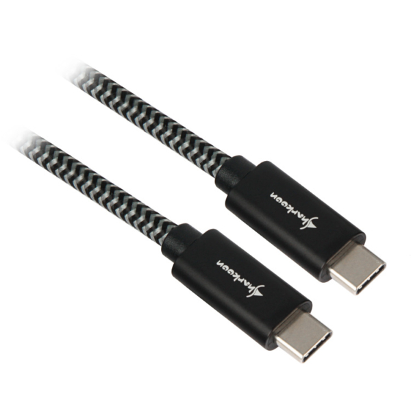 Sharkoon USB 3.2 kabel, USB-C > USB-C