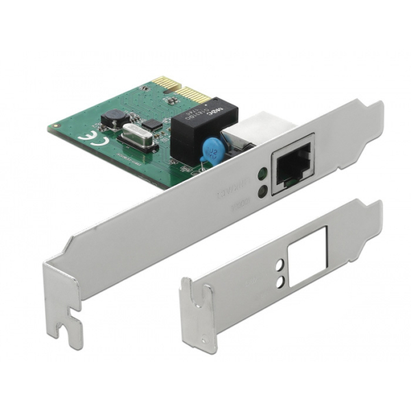 DeLOCK PCIe kaart 1x Gigabit LAN netwerkadapter