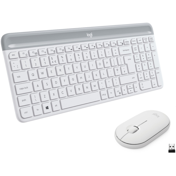 Logitech MK470 Slim Wireless Keyboard and Mouse Combo desktopset