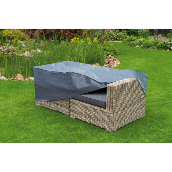 Nature Tuinmeubelafdekhoes voor 2-zits loungebank afdekking