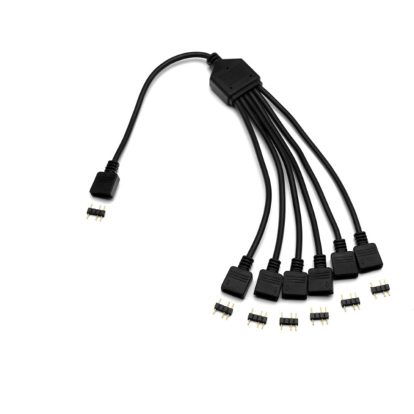 EKWB EK D-RGB 6-Way Splitter Cable splitterkabel