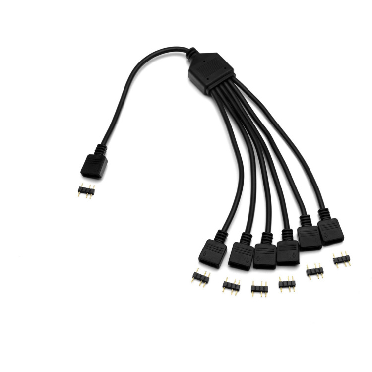 EKWB EK D-RGB 6-Way Splitter Cable splitterkabel