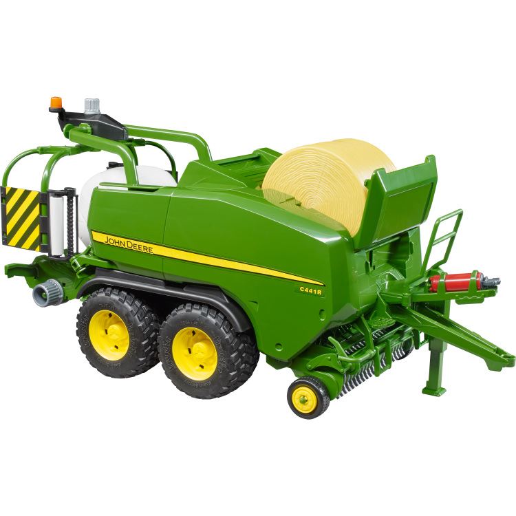 bruder John Deere C441 Ronde balenpers en wikkelmachine modelvoertuig