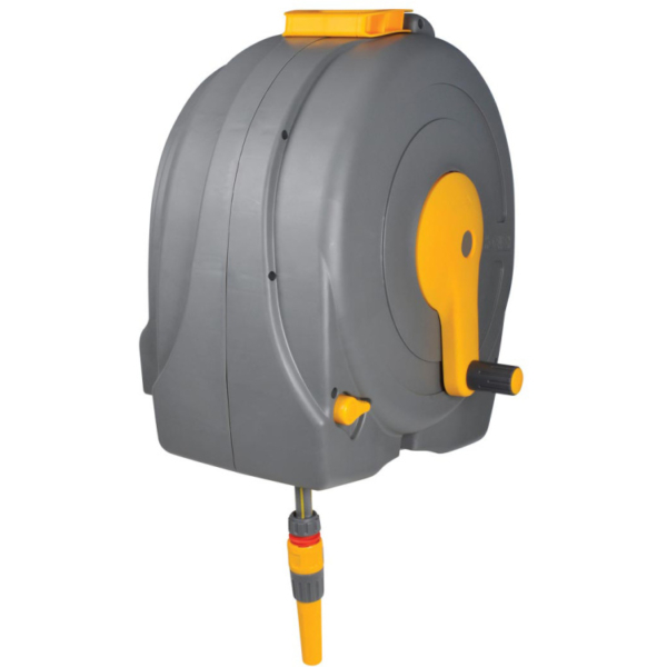 Hozelock 2496 Fast Reel Muurhaspel met 40 m slang Slanghaspel