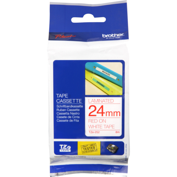 Brother Tze-252 printlint