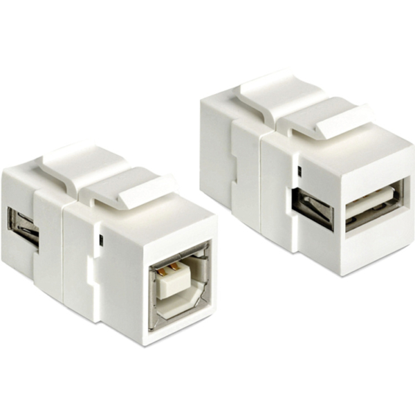 DeLOCK Keystone Module USB 2.0 A naar USB 2.0 B aansluiting