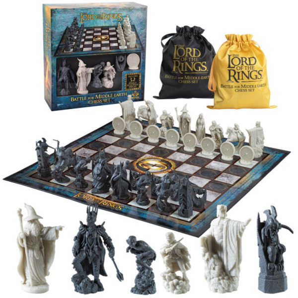 Noble Collection Lord of the Rings: Battle for Middle-Earth Chess Set Bordspel