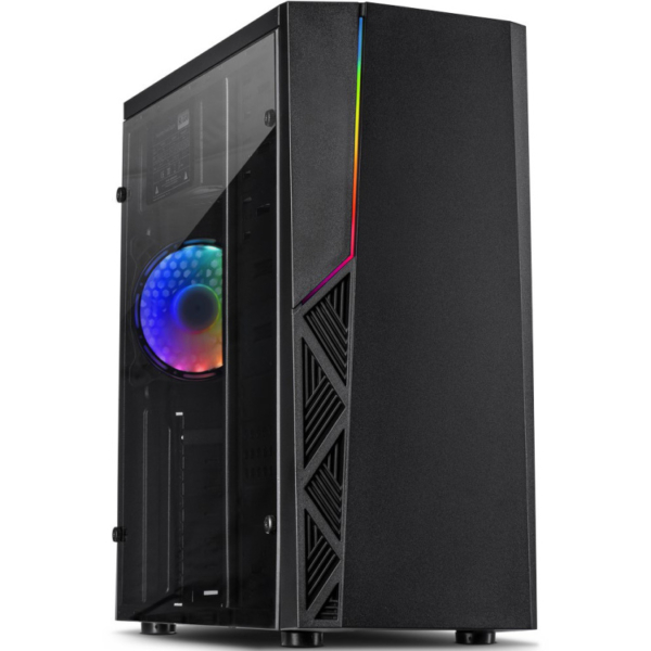 Inter-Tech B-02 RGB midi tower behuizing