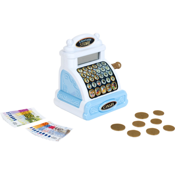 Theo Klein Elektronische vintagekassa speelwinkel