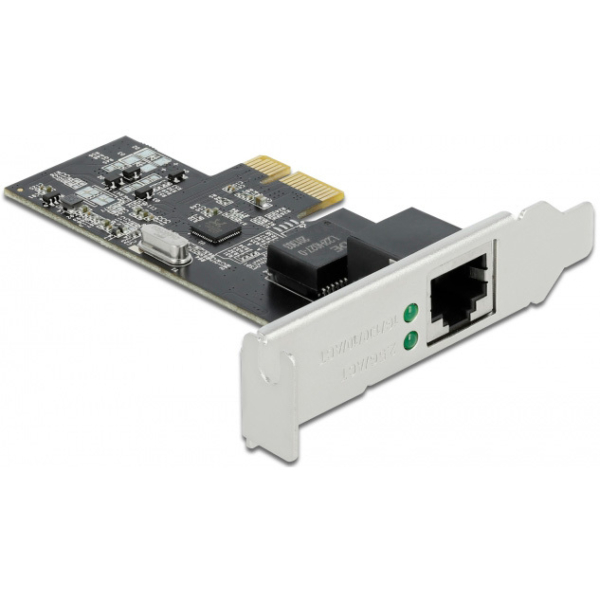 DeLOCK PCI Express x1 Kaart naar 1x 2,5 GB LAN netwerkadapter