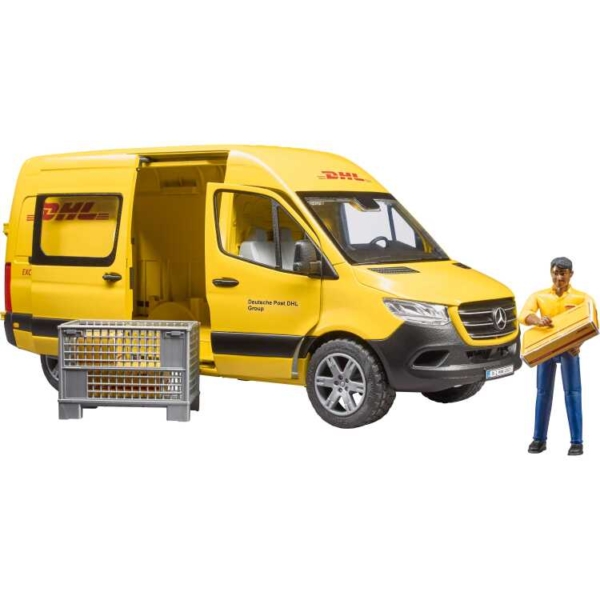 bruder MB Sprinter DHL met bestuurder modelvoertuig