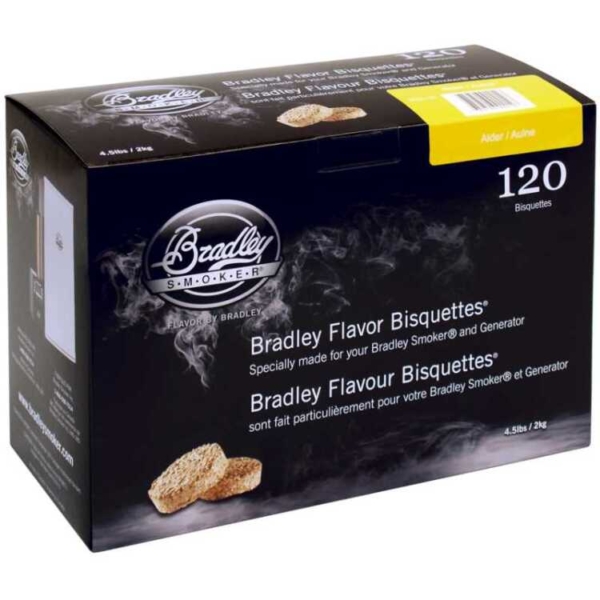 Bradley Alder Wood Briketten rookhout