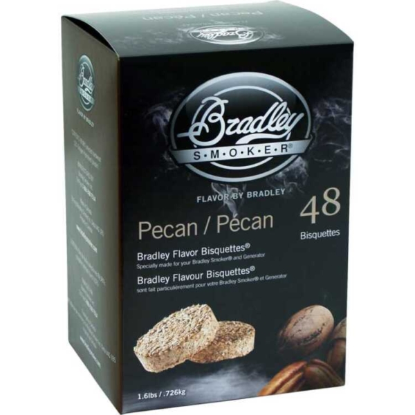 Bradley Pecan Wood Briketten rookhout