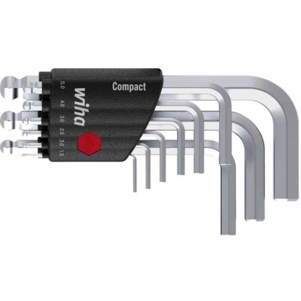 Wiha Inbussleutelset in Compact houder schroevendraaier