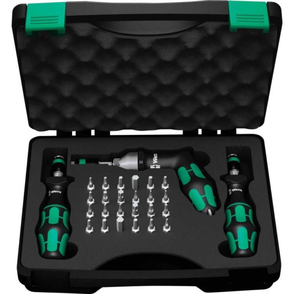 Wera 7440/41/42 Kraftform momentschroevendraaierset 0,3-6,0Nm