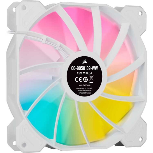 Corsair iCUE SP140 RGB ELITE Performance + Lighting Node CORE case fan