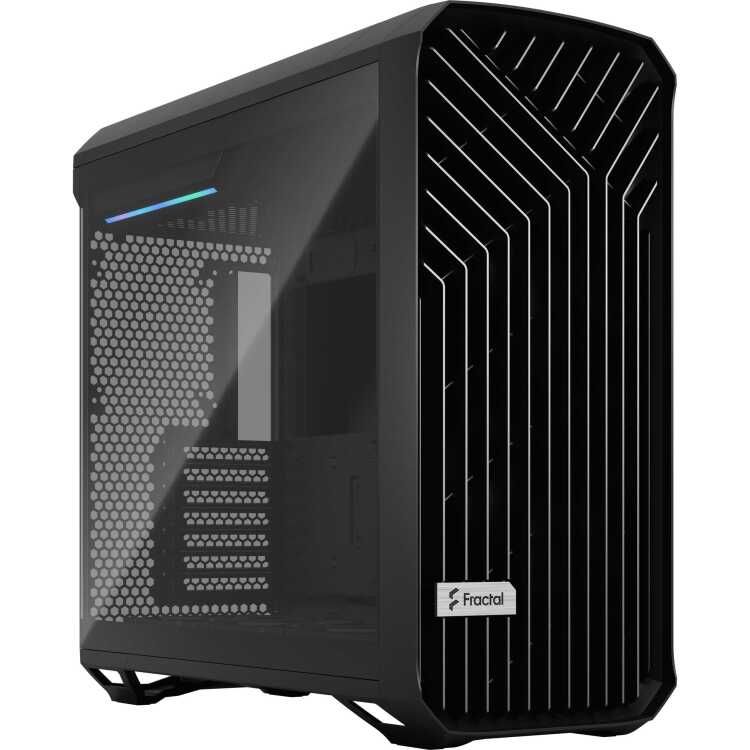 Fractal Design Torrent Black TG Light Tint midi tower behuizing