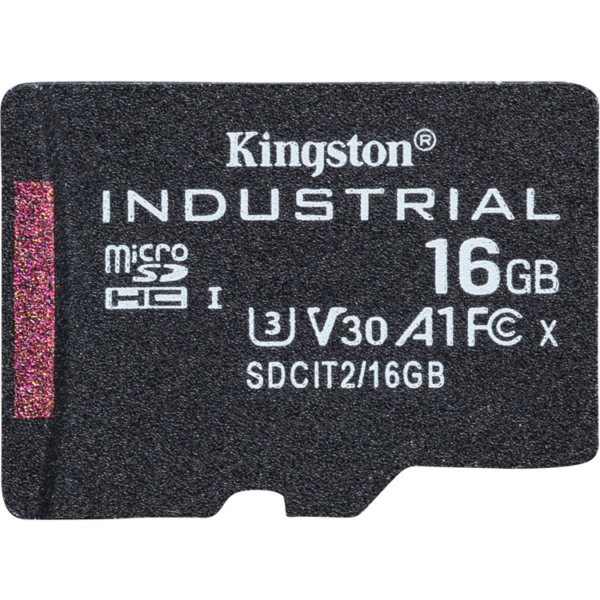 Kingston Industrial microSDHC 16GB geheugenkaart