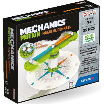 GEOMAG Mechanics Motion Magnetic Compass Constructiespeelgoed