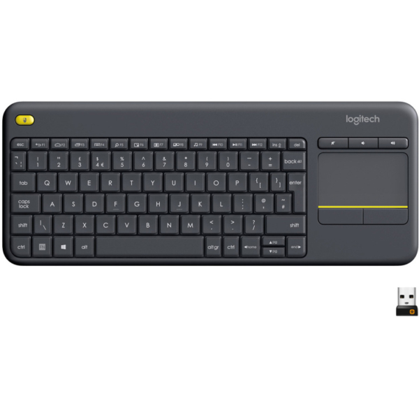 Logitech Wireless Touch Keyboard K400 Plus toetsenbord